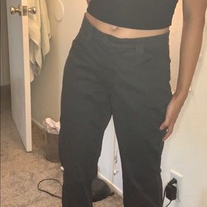 Heather gray trousers